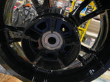 Harley Enforcer Mag Wheels Touring 09^ Black 5.5c16 3.5x19 Street Road Glide FLH