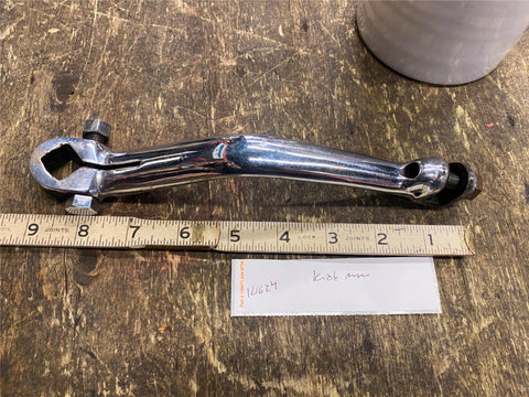 Vtg Kick Start Lever OEM harley Panhead duo hydra glide Chrome 60's