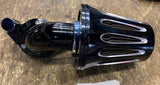 Screamin Eagle Heavy Breather Air Cleaner Dyna Touring Softail CArb Black Twin C