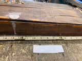 Vtg 20's Ambassador Cigar Box Wood Advertising General Store Hotel Lobby Tavern