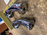 OEM Deuce 6.5" Pullback Handlebar Risers Harley Custom Softail Dyna Sportster Ch