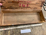 Vtg 20's Ambassador Cigar Box Wood Advertising General Store Hotel Lobby Tavern