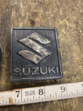 Vtg Suzuki Rider Racer Ahrma Dirt Bike MX YZ IT 125 175 250 400 Acc Belt buckle