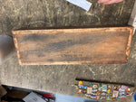 Vtg 20's Ambassador Cigar Box Wood Advertising General Store Hotel Lobby Tavern