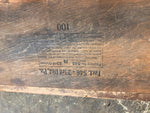 Vtg 20's Ambassador Cigar Box Wood Advertising General Store Hotel Lobby Tavern