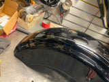 Vivid Black Rear Fender Harley FLHX STreet Road Glide 2009^ OEM Touring No TLC