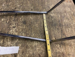25" Tall Solid Stock Sissybar Harley Honda Chopper Old Skool Sportster Softail!