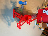 Vtg Mr. Machine Walking Whistling Robot Toy by Ideal 1977 Original Works!