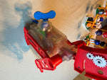 Vtg Mr. Machine Walking Whistling Robot Toy by Ideal 1977 Original Works!