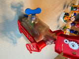 Vtg Mr. Machine Walking Whistling Robot Toy by Ideal 1977 Original Works!