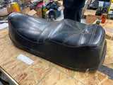 Vtg Motorcycle seat Old Skool Bsa Lightning Thunderbolt A65 British Acc 70's