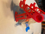 Vtg Mr. Machine Walking Whistling Robot Toy by Ideal 1977 Original Works!
