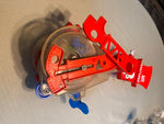 Vtg Mr. Machine Walking Whistling Robot Toy by Ideal 1977 Original Works!
