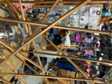 Star Hub Wheel 19" Gold spokes Panhead KNucklehead chopper custom 1936-66 Drum
