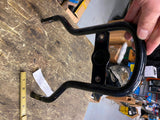 Black Round Stock OEM Sissybar Harley Heritage Softail Fatboy Custom Chopper FX