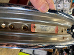 Star Hub Wheel 19" Gold spokes Panhead KNucklehead chopper custom 1936-66 Drum