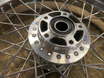Front Wheel 2.50x19 Harley Dyna 25mm 2006-2017 FXD FXDL Chrome Nice!