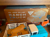 Rare Nylint 4500 Ranch Truck Chase Sandborn Vtg Advertising Tin Toy Orig Boxes!