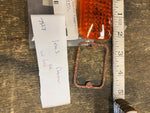 Vtg Baron Lens & GAsket Amber Harley Motorcycle Marker Acc Light Goldwing FLH