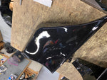 Vivid Black Stretched Extended Side Cover for Harley Touring Baggers 2009-2013