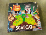 Vintage 1970s Made In USA Tomy Toys Family Action Scat Cat Board Game Incomplete