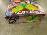 Vintage 1970s Made In USA Tomy Toys Family Action Scat Cat Board Game Incomplete