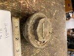 Antique 1920's Hupmobile Grease Hub Cap Vtg Logo alum Auto Part