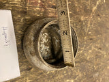 Antique 1920's Hupmobile Grease Hub Cap Vtg Logo alum Auto Part