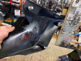 Vivid Black Stretched Extended Side Cover for Harley Touring Baggers 2009-2013