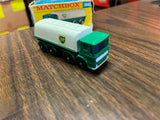 VINTAGE LESNEY MATCHBOX VEHICLE WITH BOX - GREEN BP LEYLAND PETROL TANKER #32