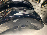 Front Fender Hog Trim Harley Touring Vivid Black Spider Web 2013< FLH Road Glide