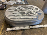 NOS Flaming Skull Air Cleaner Harley ironhead Shovelhead Panhead Chopper 1 Off!
