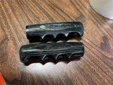 Vintage Original 1960s Schwinn Approved Black Cushion Handlebar Grips Tandem