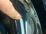 Front Fender Hog Trim Harley Touring Vivid Black Spider Web 2013< FLH Road Glide