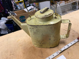 Pennsylvania Railroad (PRR) oil Gas collector kerosene filler Tin can Vtg Antiqu