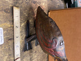 Vtg 1924 Louis Marx Tin Toy Windup Duck Works Antique USA Barnyard Animals
