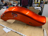 Rear Fender Harley Softail FXST 2000-05 Orange candy Bobtail 7"