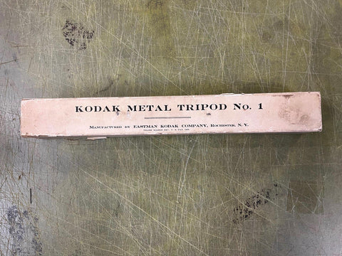 VTG Antique Early 1900s Made in USA Kodak Metal Tripod No. 1 In Original Box