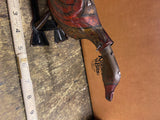 Vtg 1924 Louis Marx Tin Toy Windup Duck Works Antique USA Barnyard Animals