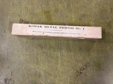 VTG Antique Early 1900s Made in USA Kodak Metal Tripod No. 1 In Original Box
