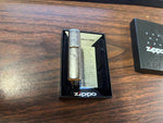 2022 Realtree Brand Zippo Lighter Unfired High Polished Chrome White Camo