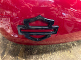 Cvo Gas Tank Red W Emblems Touring FLH Street road glide Ultra 2008^ Nice!