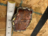 1980 Great American Buckle Co Harvest Time Farm Red Neck Country Trucker Buckle