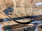 Vtg BEAR Archery Amo 44 Compound Recurve Polar 11 Ltd Hunting Bow Arrows