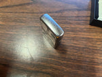 2022 Realtree Brand Zippo Lighter Unfired High Polished Chrome White Camo