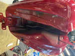 Cvo Gas Tank Red W Emblems Touring FLH Street road glide Ultra 2008^ Nice!