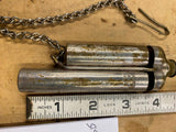 1890's dual-chambered whistle Bicycle High Wheeler Road Clearer Overman Pennyfar