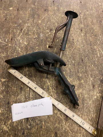 Vtg Cherry Pitter Home Stoner 1917 St louis Antique Kitchen Tools Cast Grandmas