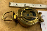 Antique Compass Ross London Co. Brass Maritime Military WW1 Era Army Artillery
