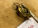 Antique Compass Ross London Co. Brass Maritime Military WW1 Era Army Artillery
